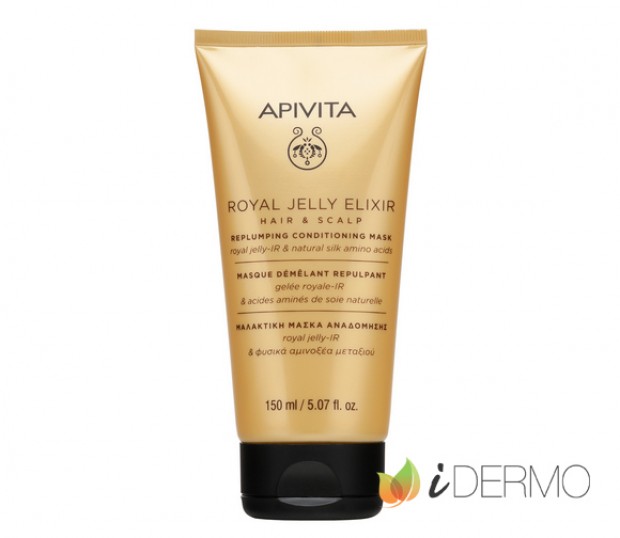 MASCARILLA VOLUMINIZADORA ACONDICIONADORA ROYAL JELLY ELIXIR - PARA EL CABELLO Y EL CUERO CABELLUDO